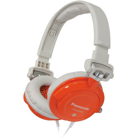 UPC 885170028838 product image for Panasonic RPJS400 DJ Street Model Headphones, 3.9 Feet/1.2m Cord, Orange | upcitemdb.com