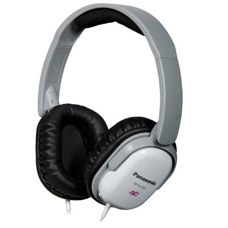 UPC 885170058378 product image for Panasonic RP-HC200 Noise Canceling Around-Ear Stereo Headphones, White | upcitemdb.com