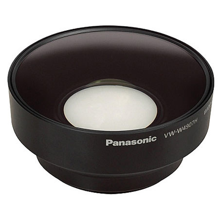 Panasonic VW-W4907 0.75x Wide Angle Lens Conversion for X900 & V700 Camcorder