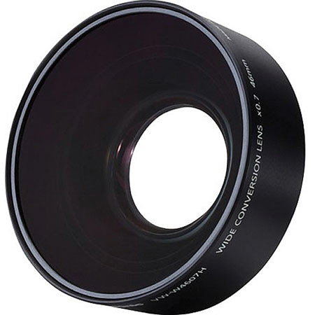 Panasonic VW-W4607H 0.7x Wide Conversion Lens for HDC-HS700 / HDC-SD700 Camcorders