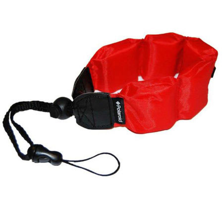 Polaroid Floating Flotation Wrist Strap for Underwater / Waterproof Cameras, Camcorders And Housings, Red