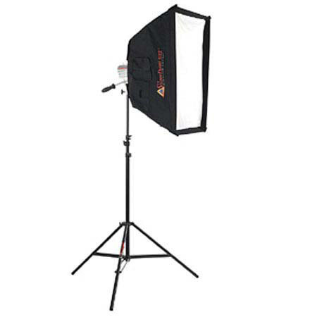 Photoflex Starlite Medium Kit, 1000 watt Starlite, Connector, Medium Silverdome, 10.8' Lightstand image