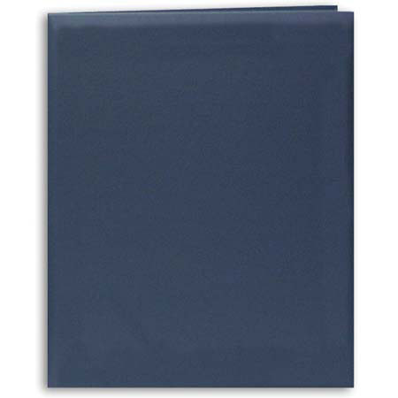Pioneer Family Memory Album with Solid Color Cover, 8&frac12;" x 11" Scrapbook with 10 E-Z Load Archival Pages &amp; Inserts, Bay Blue Covers image