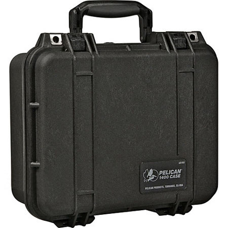 Pelican 1400 Watertight Hard Case with Foam Insert - Black image