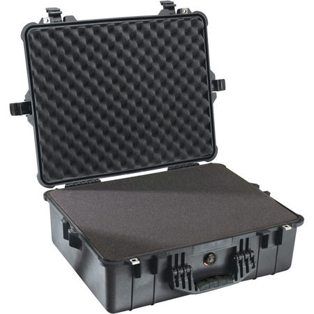 Pelican 1600 Watertight Hard Case with Foam insert - Black image