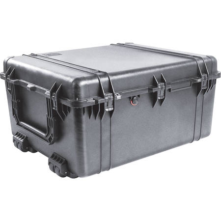 Pelican 1690 Watertight Hard Case with Cubed Foam & Wheels - Black