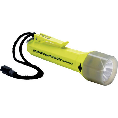 Pelican SabreLite 2000, Xenon Lamp Flashlight, Powered by 3 &quot;C&quot; Cells - Yellow image
