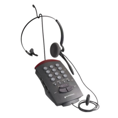 Plantronics T20 Two Line Phone with Convertible Headset