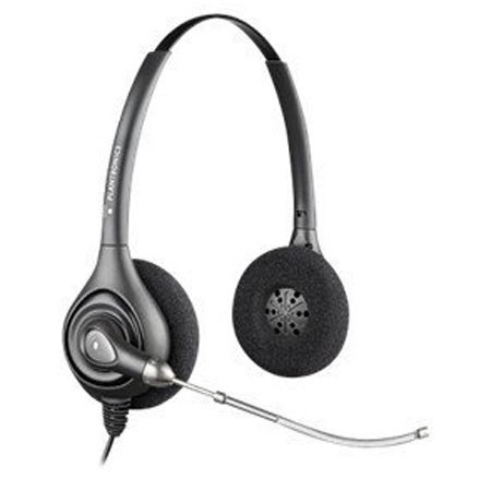Plantronics HW261 SupraPlus Wideband Voice Tube Binaural Headset