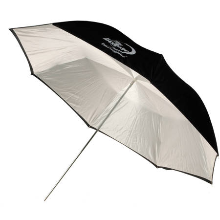 Photogenic 45" Eclipse Umbrella with White Satin Interior &amp; Black Cover.(EC45BC) image