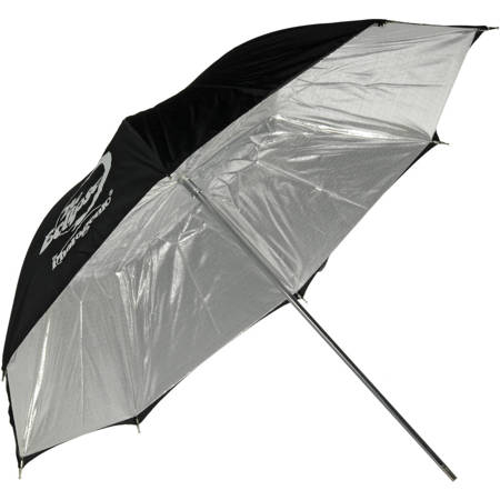 Photogenic 60" Eclipse Umbrella with Silver Interior &amp; Black Cover. (EC60S) image