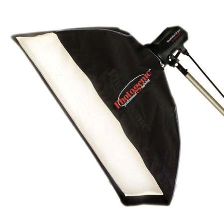 Photogenic 10" x 24" Strip Soft Box with Mounting Ring for StudioMax III Monolights. (AK1024) image
