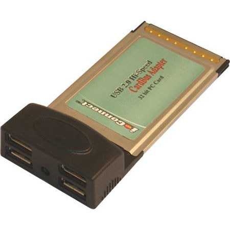 PPA International PCMCIA 4 Port USB 2.0 CardBus image