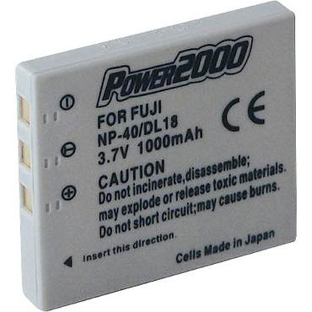 Power2000 ACD-269 Replacement 3.7v, 710mAh Lithium Ion Battery for Pentax DL-18,Minolta NP-1 and Panasonic CGA-S004 Digital Camera