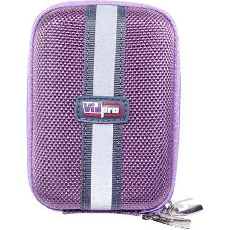 VidPro ACT-15 Hard Shell Digital Point-n-Shoot Camera Carry Case &quot;Purple&quot;, 4.75&quot; x 2.75&quot; x 1.75&quot;. image