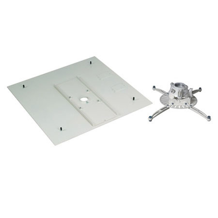 Premier Mounts FTP-FCMA Projector Mount with Full-Tile False Ceiling Adapter, White