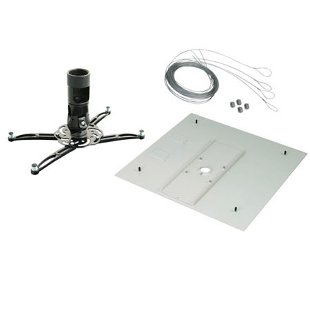 Premier Mounts MAG-FCMA-QL Projector Mount and Full Tile False Ceiling Adapter with Quick Lock Cables, Black