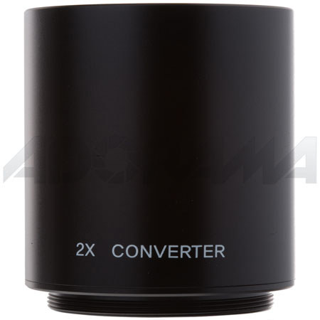 Pro-Optic 2x Tele-Converter for T Mount Lenses, Goes In-Between the Lens and the T Mount; it will NOT Mount onto Lenses with a Fixed Lens Mount. image