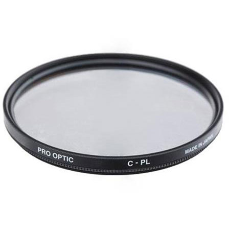 Pro Optic Pro 58mm Circular Polarizer (CPL) Digital Filter. Made in Japan image