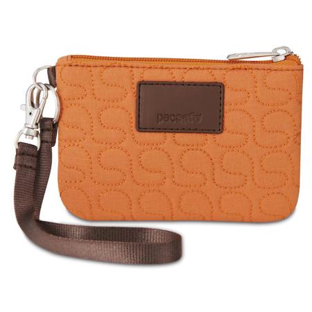 UPC 688334015954 product image for Pacsafe RFIDsafe W50 RFID blocking coin & card purse Apricot | upcitemdb.com