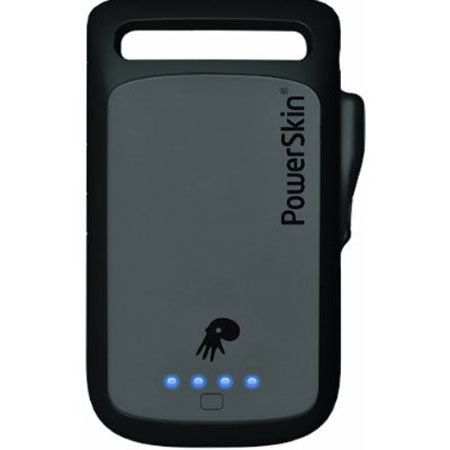 PowerSkin Silicone Case with Built-in Battery for BlackBerry, 1150mAh Power Capacity