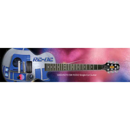 UPC 014367639599 product image for Peavey SW R2D2 Single-Cut Guitar StarWars Guitar | upcitemdb.com