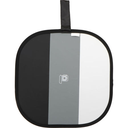 PhotoVision 14" Pocket One-Shot Digital Calibration Target with DVD, Collapsible Disc Exposure Aid for Digital Cameras image