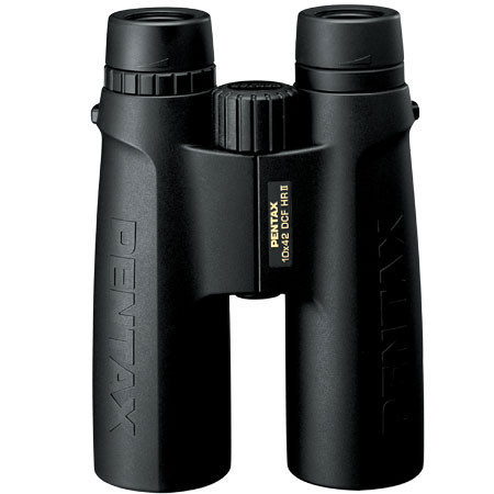 Pentax 10 x 42 DCF HR-II, High Resolution Water Proof Roof Prism Binocular with 6.0 Degree Angle of View, Limited Lifetime USA Warranty image
