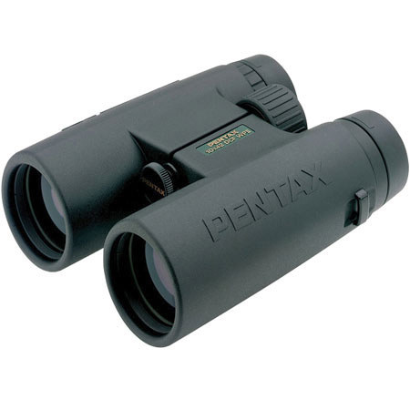 Pentax 10 x 42 DCF WP II, Water Proof Roof Prism Binocular with 6.0 Degree Angle of View, Limited Lifetime USA Warranty. image