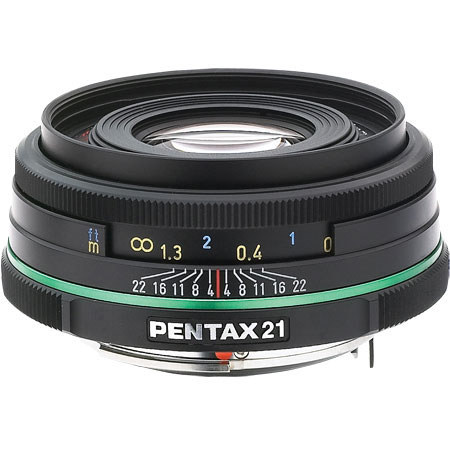 Pentax SMCP-FA 21mm f/3.2 AL Wide Angle Auto Focus Limited Edition Lens - Black image