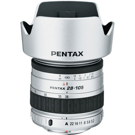 Pentax SMCP-FA 28-105mm f/3.2-4.5 AL [IF] Standard Auto Focus Zoom Lens with Hood image