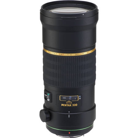 Pentax DA 300mm f/4.0 ED (IF) SDM Auto Focus Lens with Hood - U.S.A. image