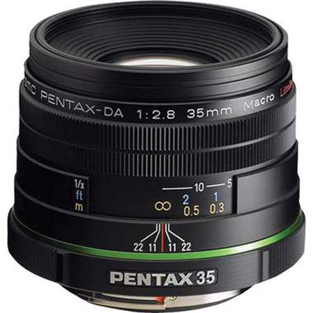 Pentax SMCP-DA 35mm f/2.8 Macro Limited Wide Angle Auto Focus Lens image