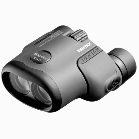 Pentax 6.5 x 21 Papilio, Weather Resistant Porro Prism Butterfly Binocular with 7.5 Degree Angle of View, Focuses Down to 1.6 ft., Black. image