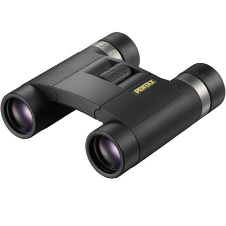 Pentax 8 x 25 DCF SW, High Resolution Water Proof Roof Prism Binocular with 5.5 Degree Angle of View, Black, U.S.A. image