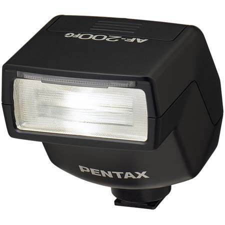 Pentax AF-200FG Dedicated Shoe Mount Flash, Guide Number 65, ISO 100, Covers Focal Lengths Down to 24mm image