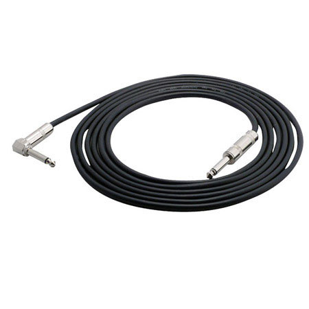 Pyle PCBL4F12 12 Gauge 1/4" Phone Male to Right Angle 1/4" Male Phono Male Cable (12')