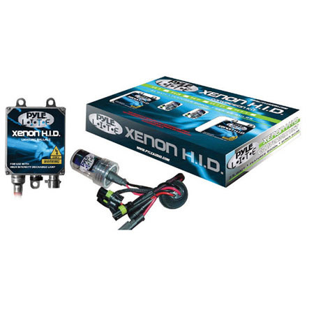 Pyle PHDH10K6K 6000K Single Beam H10 HID Xenon Driving Light System