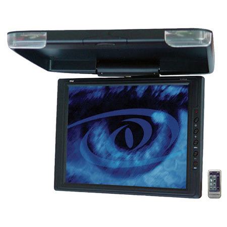 Pyle PLVW1342R 13.4" TFT Roof Mount Monitor, IR Transmitter, 800x600 Resolution