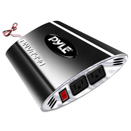 Pyle PNVR450 Plug In Car 440 Watts 12V DC to 115V AC Power Inverter with Modified Sine Wave