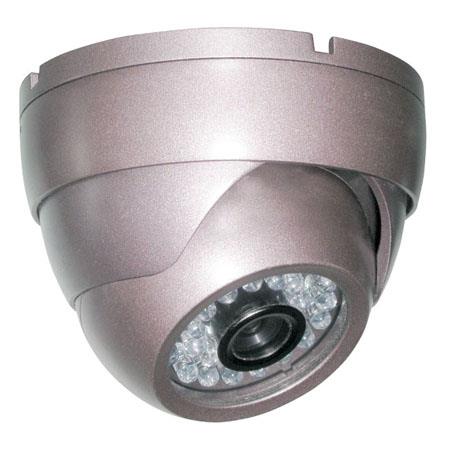 Pyle PHCM36 Indoor Dome Video Surveillance Night Vision Camera, 1/4