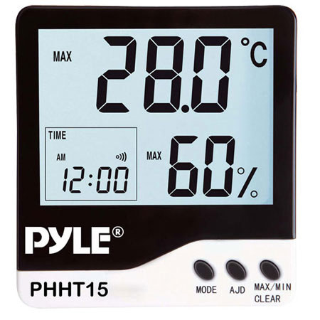 Pyle PHHT15 Indoor Digital Hygro-Thermometer