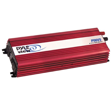 Pyle PINV5 Plug In Car 1600 Watt DC/AC Power Inverter