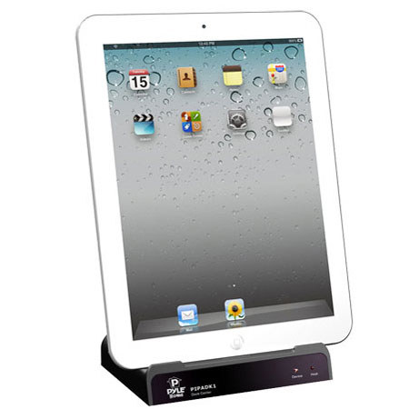 Pyle PIPADK1 Universal iPod/iPad/iPhone Docking Station for Audio Output, Charging, Sync with iTunes & Remote Control