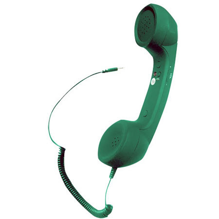 Pyle PITL6 Handset for iPhone, iPad, iPod and Android Phones, Green