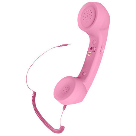 Pyle PITL6 Handset for iPhone, iPad, iPod and Android Phones, Pink