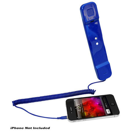 Pyle PITP8 Handset for iPhone, iPad, iPod and Android Phones, Blue
