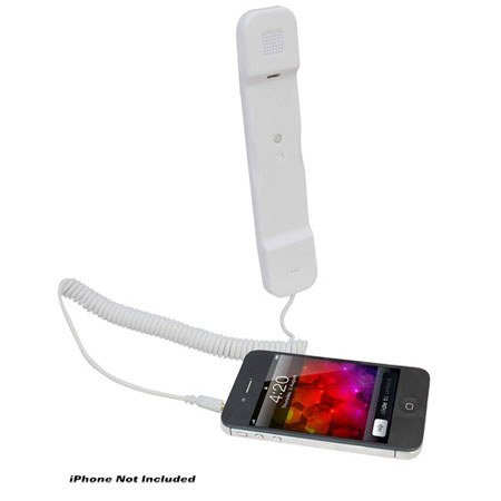 Pyle PITP8 Handset for iPhone, iPad, iPod and Android Phones, White