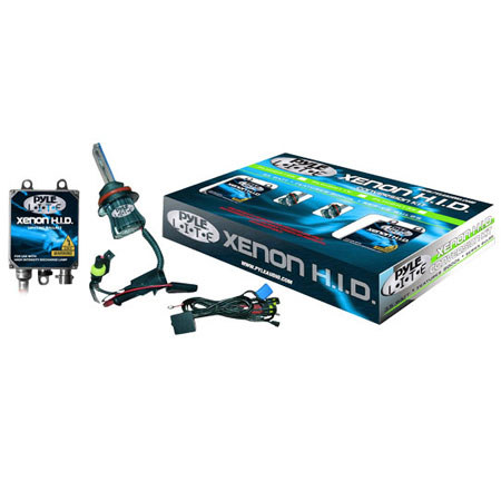 Pyle PLHIDH10K 8000K Single Beam H10 HID Xenon Driving Light System