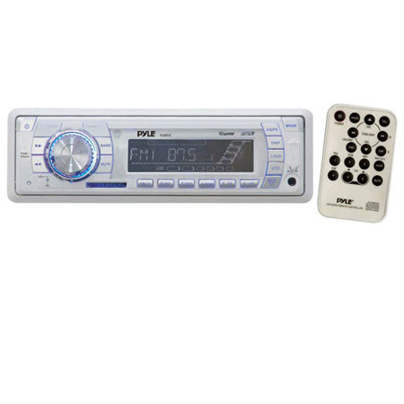 Pyle PLMR18 AM/FM-MPX PLL Tuning Marine Radio with SD/MMC & USB